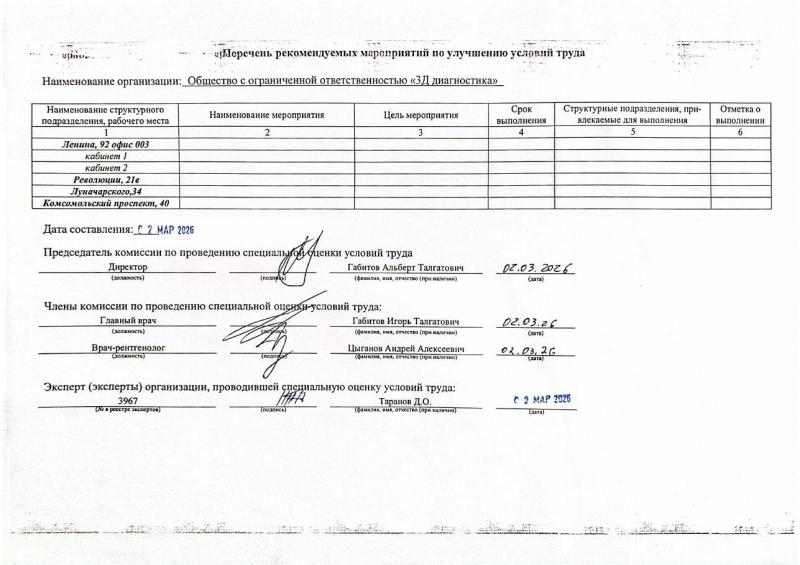 Специальная оценка условий труда (СОУТ), стр. 3